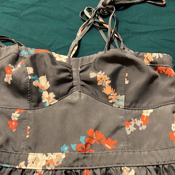 This is an American eagle vintage dress size 10 elastic back bra like front - Picture 5 of 5